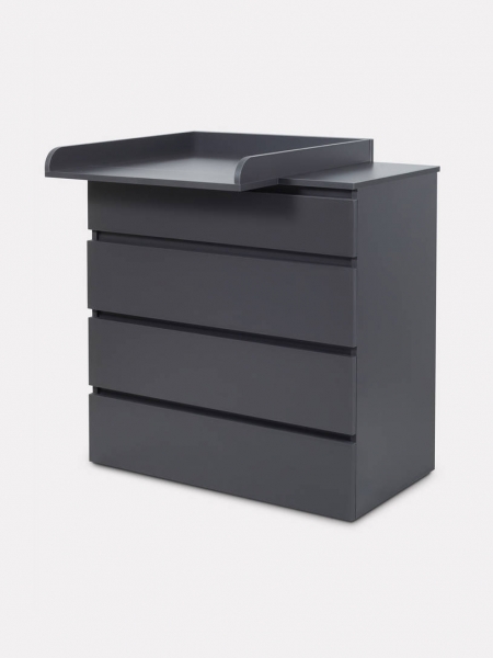 Комод пеленальный Rant Basic Norton 80/4 с органайзером Graphite