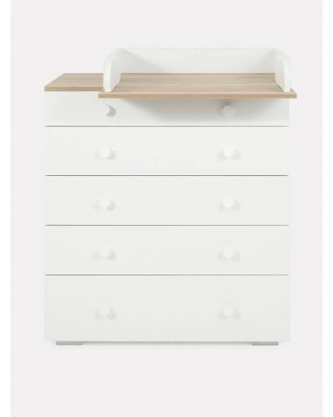 Комод пеленальный Rant Levi 80/5 с органайзером Cloud white