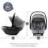 Коляска 3 в 1 Britax Roemer Smile 5Z, Midnight Grey + BABY-SAFE CORE Frost Grey