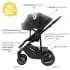 Коляска 3 в 1 Britax Roemer Smile 5Z, Midnight Grey + BABY-SAFE CORE Frost Grey