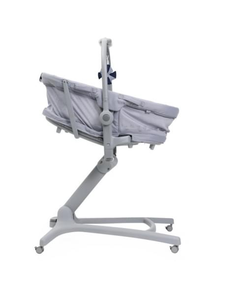 Кроватка-стульчик Chicco Baby Hug Pro, Earl Grey (Серый)