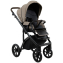 Детская коляска Roan Bass Next Кожа 2.0 3 в 1 с автокреслом Tutis Elo Lux EduSky Black BNL/71/2 Cappucino/Black/ руч.Коричневый