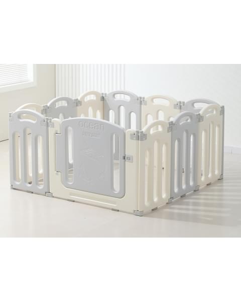 Манеж UNIX Kids Ocean 114x114 см Grey