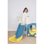 Игровой комплекс с горкой UNIX Kids Bus 171 см Yellow