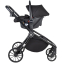 Детская коляска Farfello Baby Shell 3 в 1 2024 чёрный