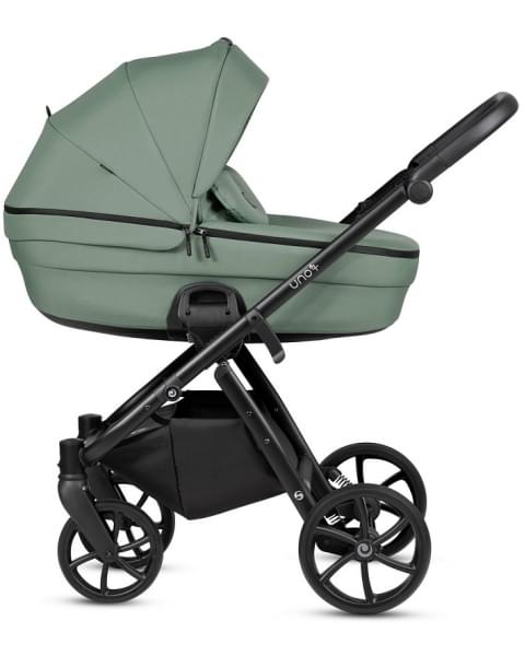 Детская коляска Tutis Uno 6 Plus Essential collection 3 в 1 с автокреслом Elo Lux EduSky Black 1602130 Dark Ivy