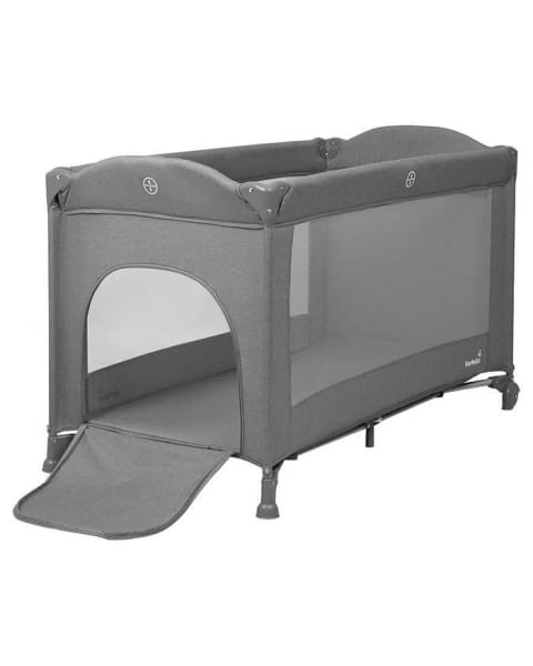 Кровать-манеж Farfello Dolly серый шелк