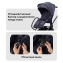 Детская коляска Rant Falcon Soft Therm 3 в 1 с автокреслом Cruise Graphite