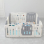 Манеж UNIX Kids Classic 160x180 Grey