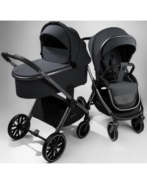 Детская коляска AmaroBaby Genius 2 в 1 серый