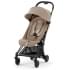 Прогулочная коляска Cybex Coya Cozy Beige с дождевиком и бампером/Matt Black