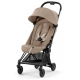 Прогулочная коляска Cybex Coya Cozy Beige с дождевиком и бампером/Matt Black