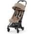 Прогулочная коляска Cybex Coya Cozy Beige с дождевиком и бампером/Matt Black
