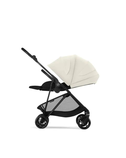 Прогулочная коляска Cybex Melio Carbon Canvas White