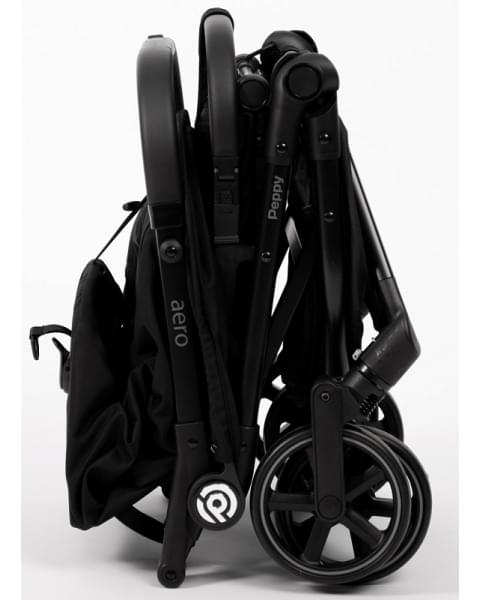 Прогулочная коляска Peppy Aero Black cosmos черный