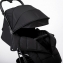 Прогулочная коляска Peppy Aero Black cosmos черный