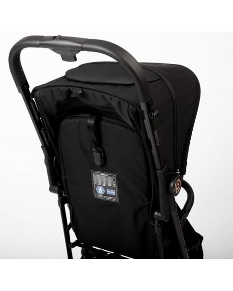 Прогулочная коляска Peppy Aero Black cosmos черный