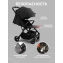 Прогулочная коляска Sweet Baby Colibri Black