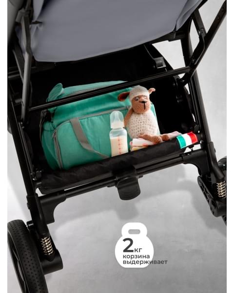 Прогулочная коляска Sweet Baby Colibri Plus Light Grey