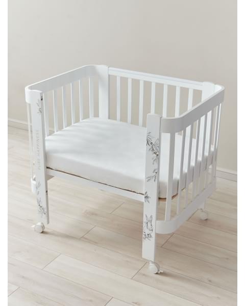 Простыня на резинке 100х70 см (90х70 см) от Happy Baby