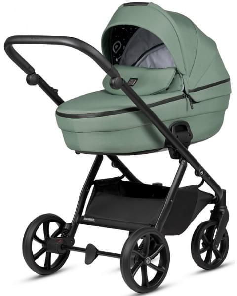 Детская коляска Tutis Uno 6 Plus Essential collection 3 в 1 с автокреслом Elo Lux EduSky Black 1602130 Dark Ivy