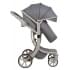 Коляска трансформер Aimile Adventurer ткань Лунный