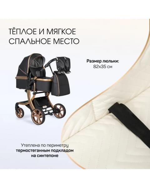 Коляска трансформер Aimile Adventurer черный