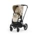 Сменный чехол Seat Pack для коляски Cybex Priam IV Fashion Collection, FE Simply Flowers Beige (Бежевый)