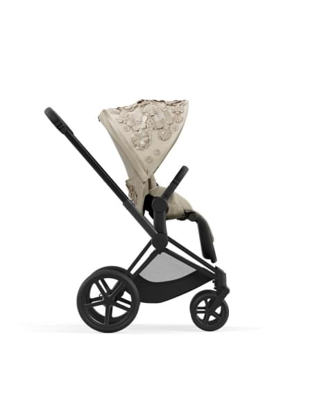 Сменный чехол Seat Pack для коляски Cybex Priam IV Fashion Collection, FE Simply Flowers Beige (Бежевый)