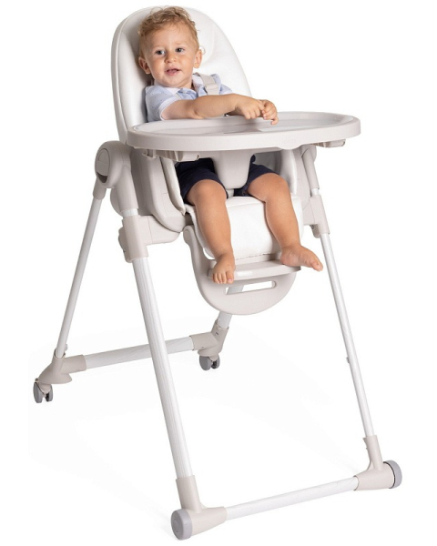 Стульчик для кормления Chicco Polly Armonia, Motherpearl (Бежевый)