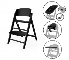 Стульчик для кормления Cybex Click & Fold 4 в 1 Stunning Black