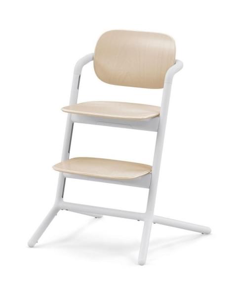 Стульчик для кормления Cybex Lemo 3 в 1, Sand White (Белый / Бежевый)