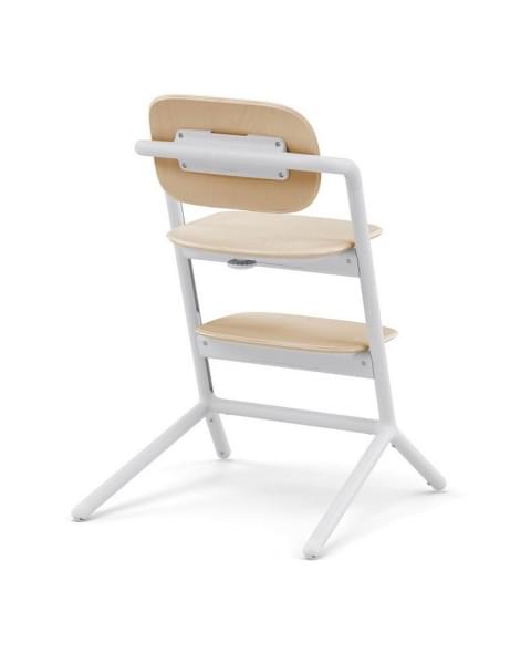 Стульчик для кормления Cybex Lemo 3 в 1, Sand White (Белый / Бежевый)
