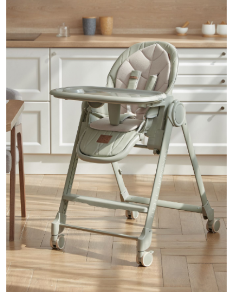 Стульчик для кормления Happy Baby Berny Lux, Olive New (Зеленый)