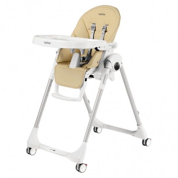 Стульчик для кормления Peg-Perego Prima Pappa Follow Me, Paloma (Бежевый)