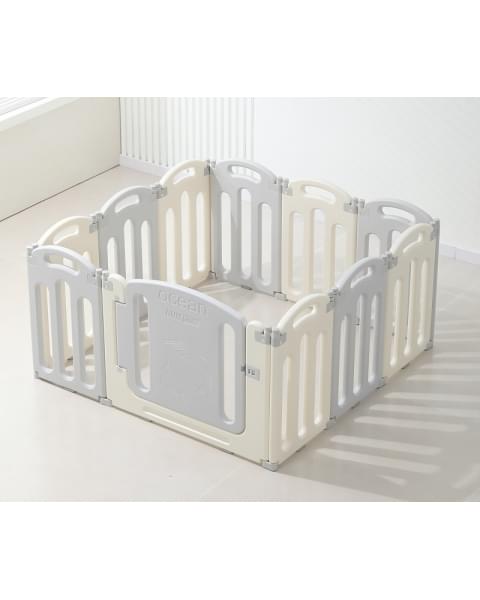 Манеж UNIX Kids Ocean 114x114 см Grey