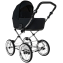 Детская коляска Roan Bass Next Classic 2.0 d14 3 в 1 с автокреслом Tutis Elo Lux EduSky Black BSNC/95/2 Caviar/Black/руч.Cappuccino