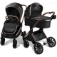 Детская коляска AmaroBaby Motus Premium Ecco Exclusive 2 в 1 черный