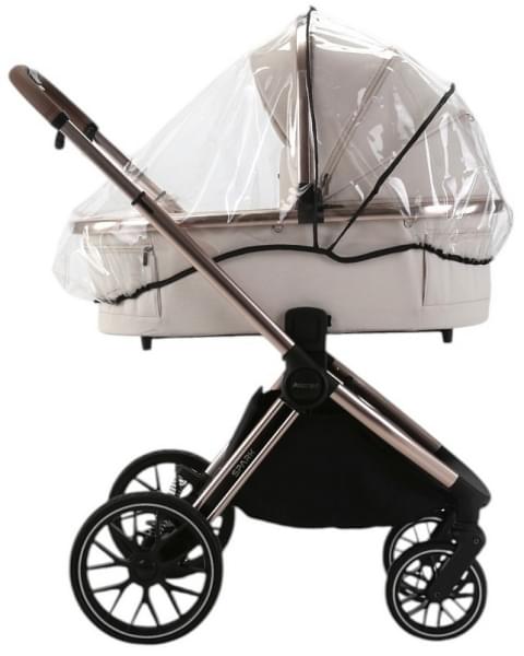 Детская коляска Adamex Spark SE 2 в 1 1-VANILLA-CHAMPAGNE - СВ.БЕЖ-РАМА ШАМПАНЬ
