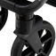 Детская коляска Roan Bass Next Кожа 2.0 3 в 1 с автокреслом Tutis Elo Lux EduSky Black BNL/71/2 Cappucino/Black/ руч.Коричневый