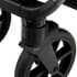 Детская коляска Roan Bass Next Кожа 2.0 3 в 1 с автокреслом Tutis Elo Lux EduSky Black BNL/71/2 Cappucino/Black/ руч.Коричневый
