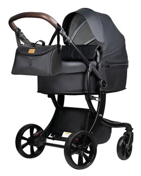 Детская коляска трансформер Farfello Aimile PRO A5-1 чёрный
