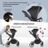 Детская коляска Farfello Baby Shell 3 в 1 2024 чёрный