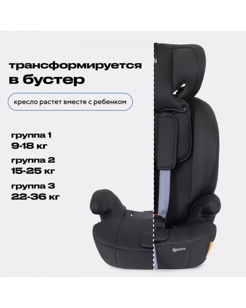 Автокресло Rant Basic Apex ZY27F isofix Grey (9-36 кг)
