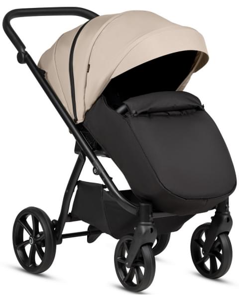 Детская коляска Tutis Uno 6 Plus Essential collection 3 в 1 с автокреслом Elo Lux EduSky Black 1602180 Beige