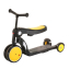 Трехколесный самокат Pituso HD-200 5 в 1, Yellow (Желтый)