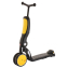 Трехколесный самокат Pituso HD-200 5 в 1, Yellow (Желтый)