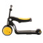 Трехколесный самокат Pituso HD-200 5 в 1, Yellow (Желтый)