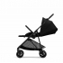 Коляска прогулочная Cybex Melio, Carbon Deep Black / Черный (С дождевиком)