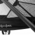 Коляска прогулочная Cybex Melio, Carbon Deep Black / Черный (С дождевиком)